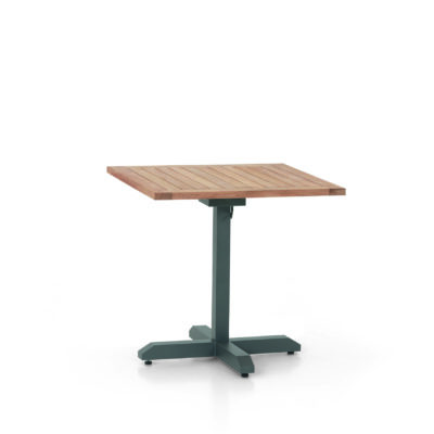 Hliníkovo-teakový stôl Schwabing