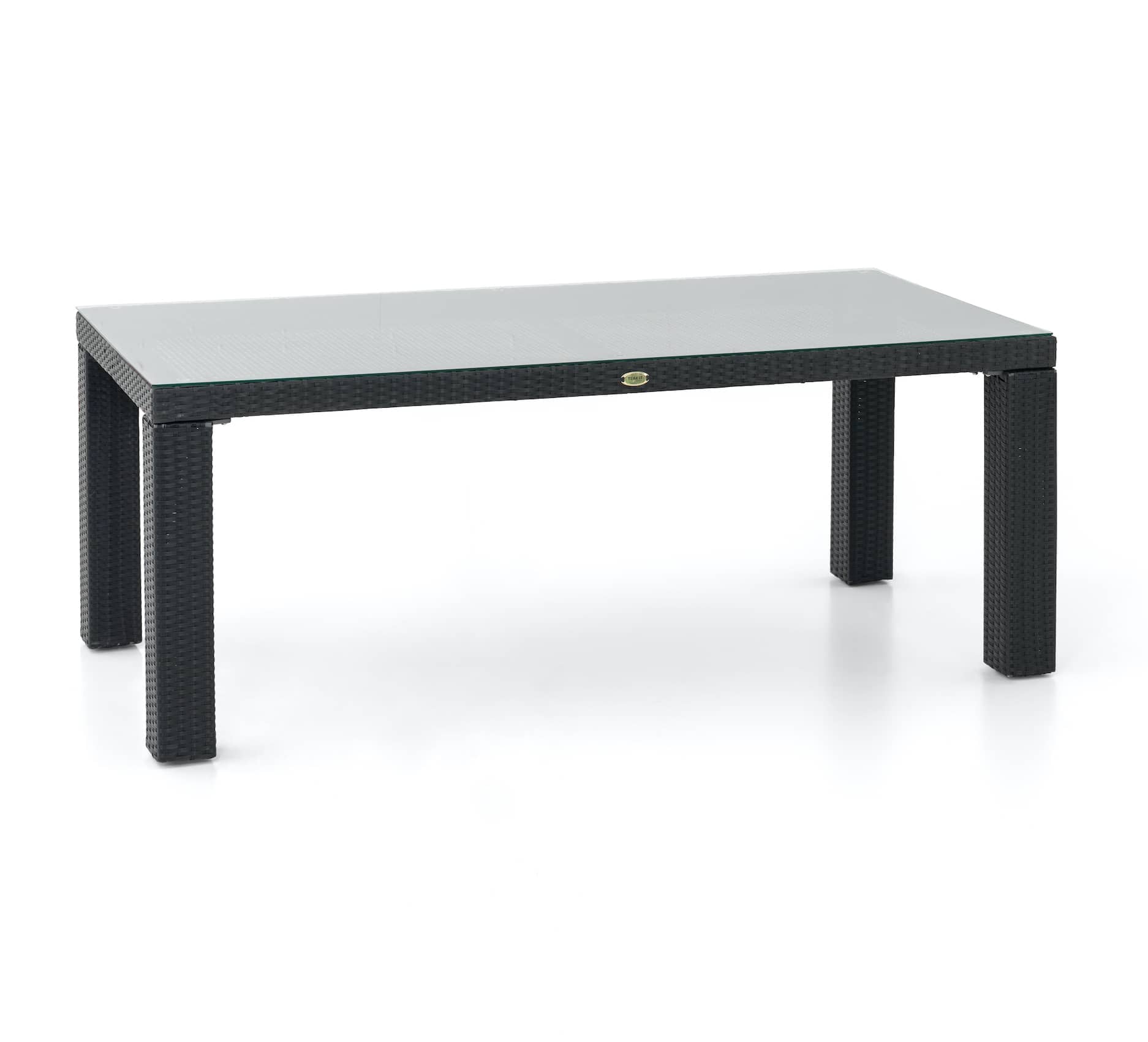 Stôl Darwin XL so sklom