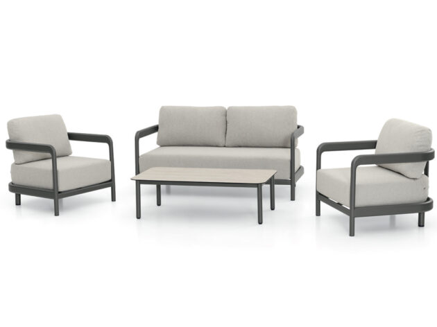 Lounge set Boston XS Mokka – Kompaktné sedenie na terasu