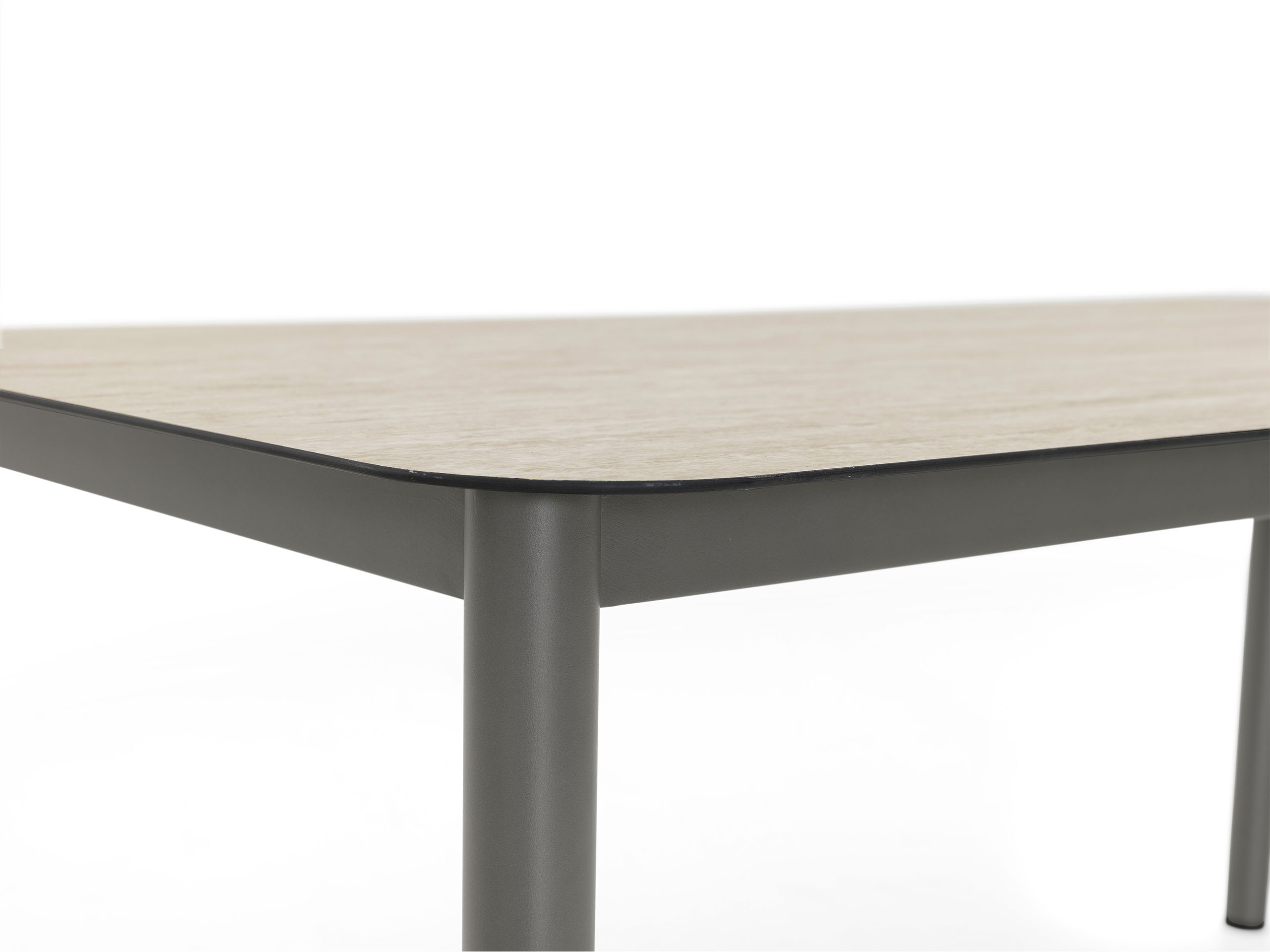 Stôl Boston mokka detail