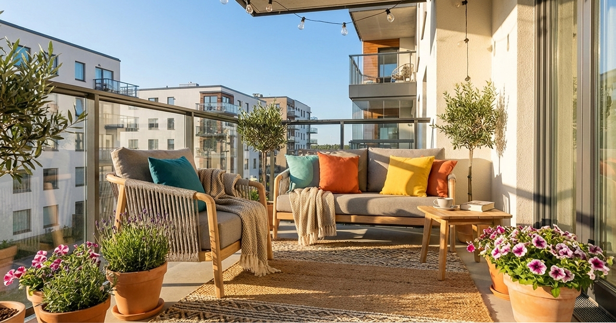 Dokonalý malý balkónový set: Spoznajte novinku Atlanta, kde je hliník na nerozoznanie od dreva